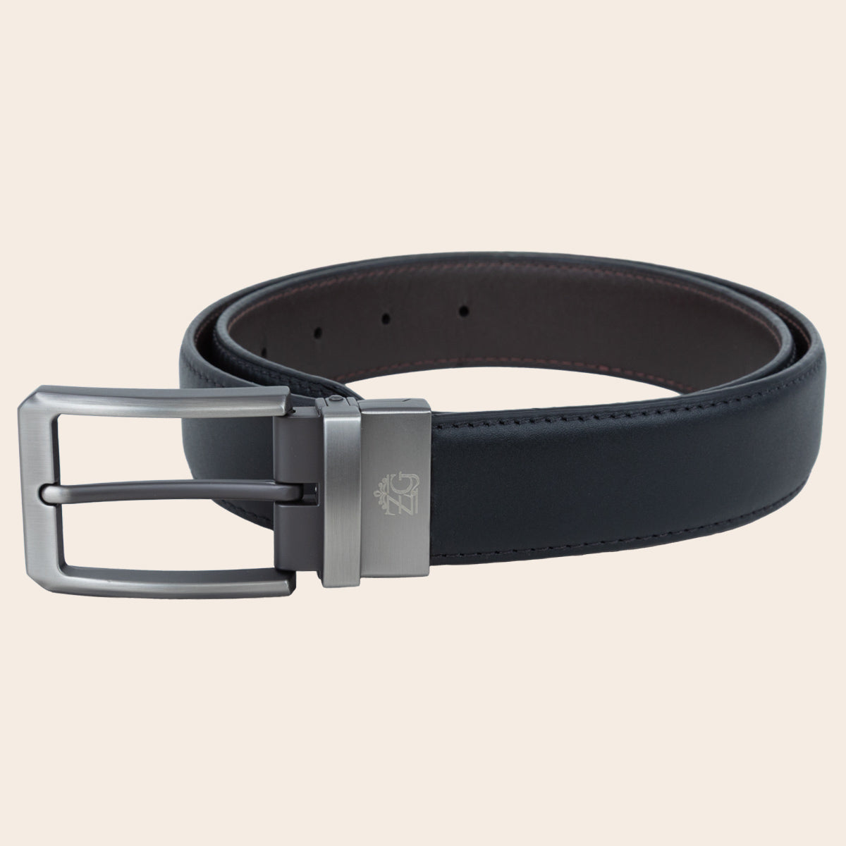 Men's Reversible Leather Belt (ZAL-96/BTL-1|MAT)