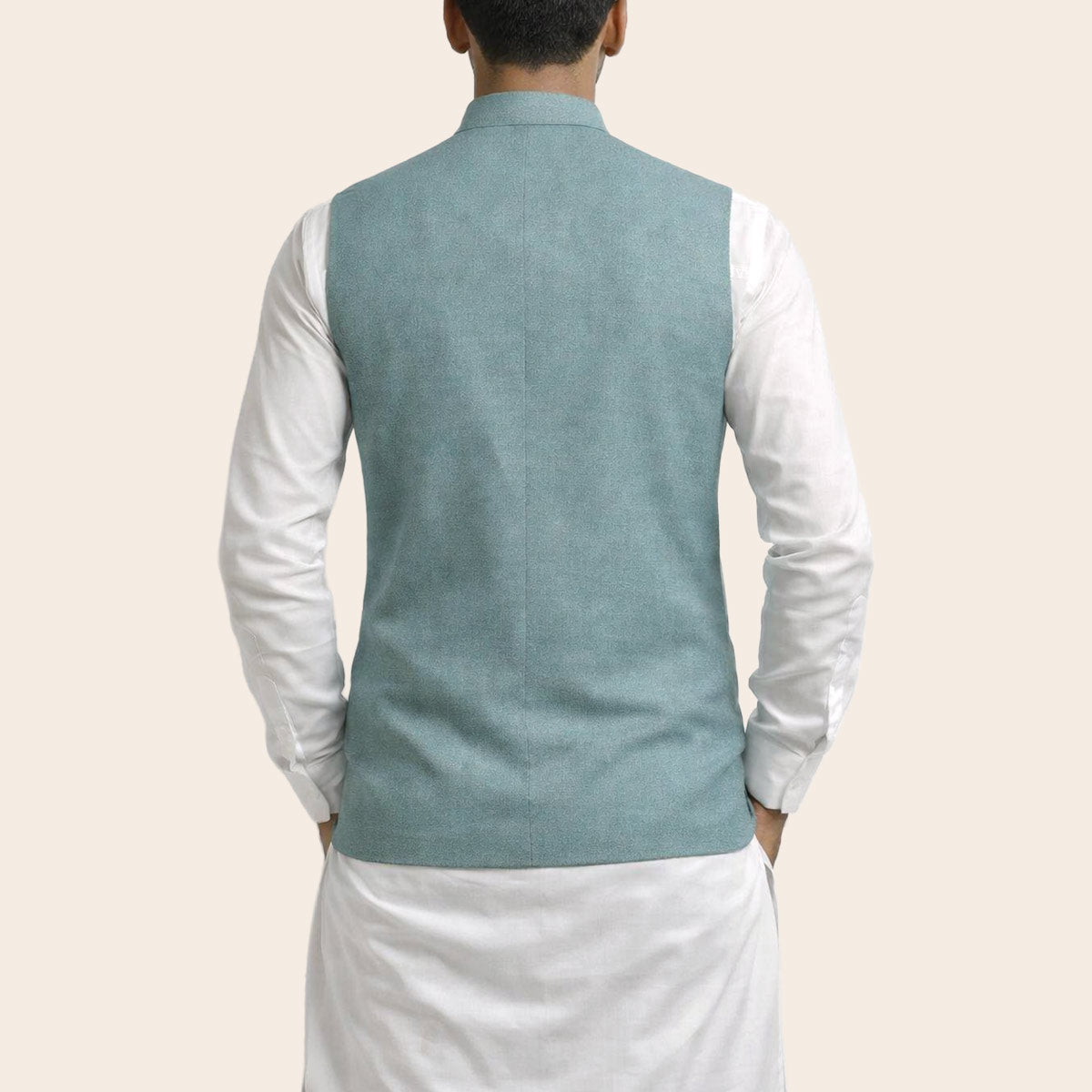 Men's Waist Coat (LIN-1447|REG)