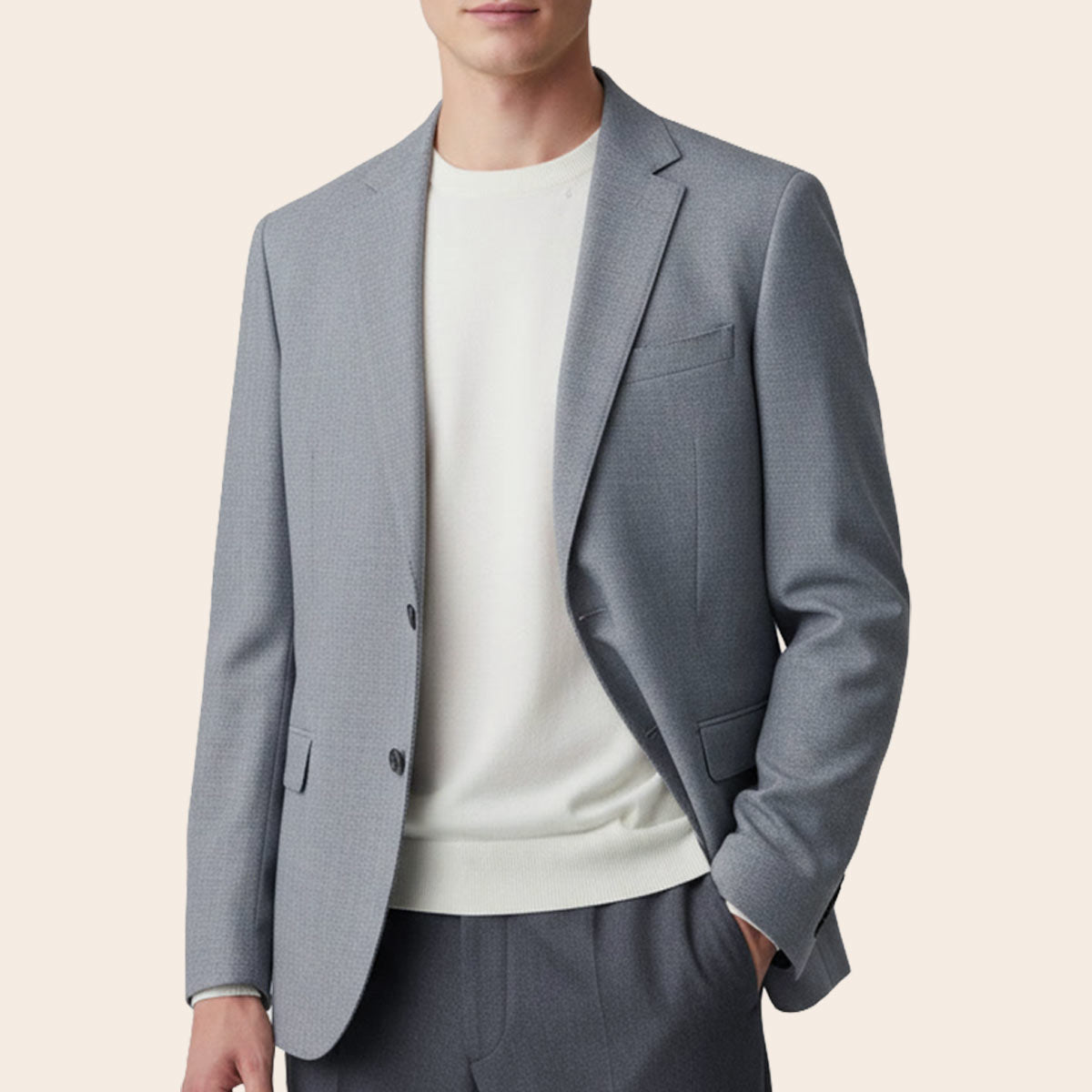 Men's Wool Blend Jacket (JTR-166|TLF18)