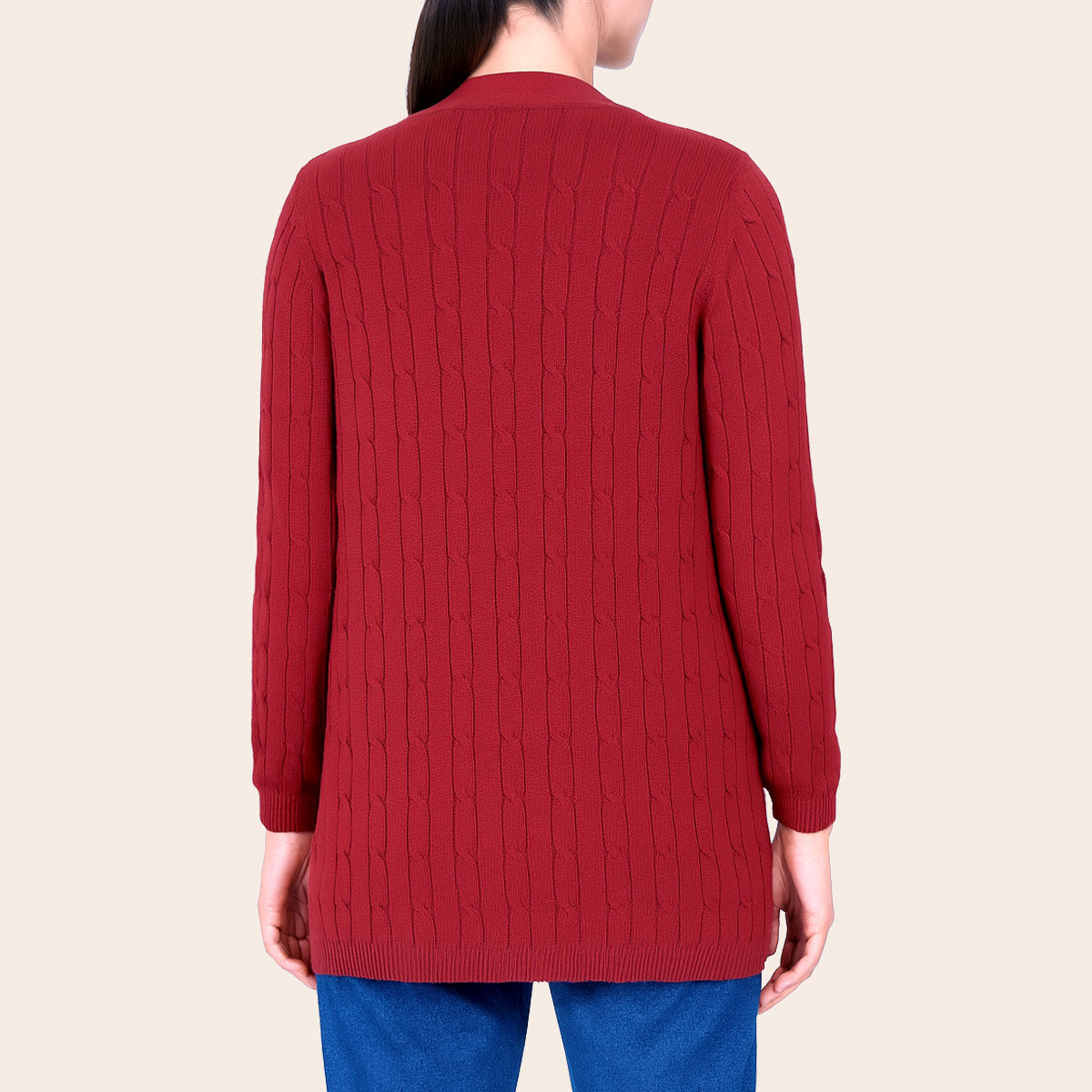 Women's Cardigan (YARN-DX-075|1851/L)