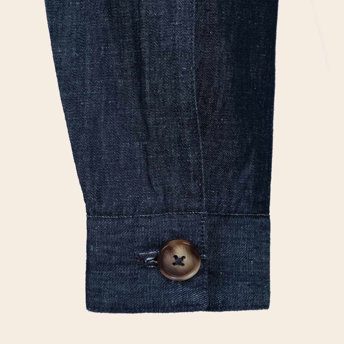 Men's Linen Naturale Over Shirt (LINCNL-45|U2239)