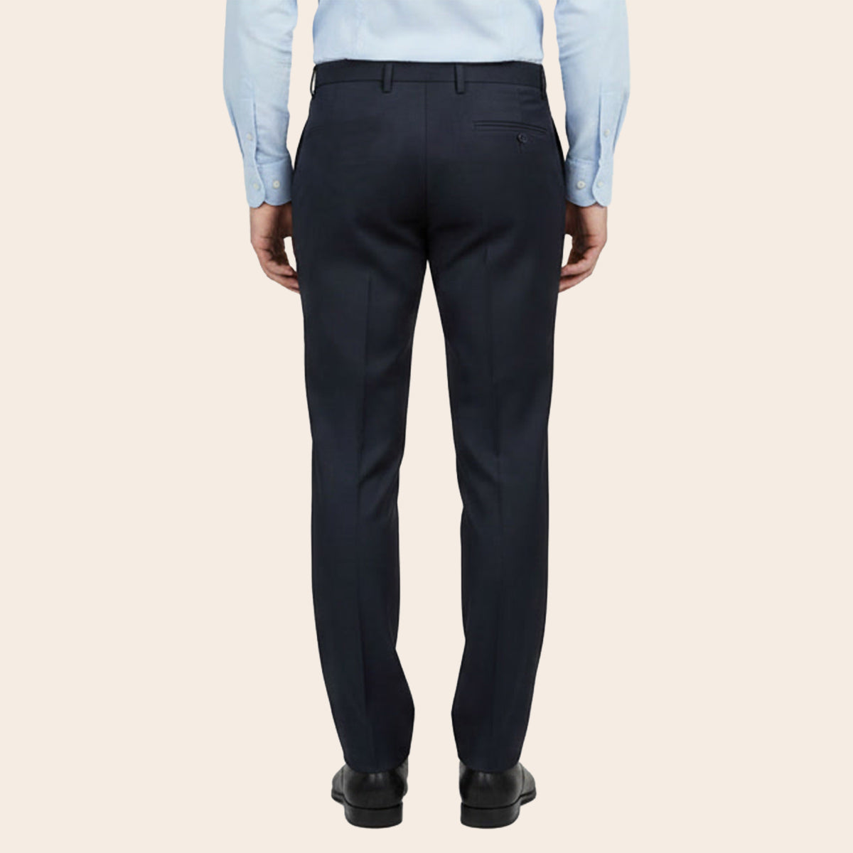 Men's Wool Rich Blend Trouser (STR-77|PTL)