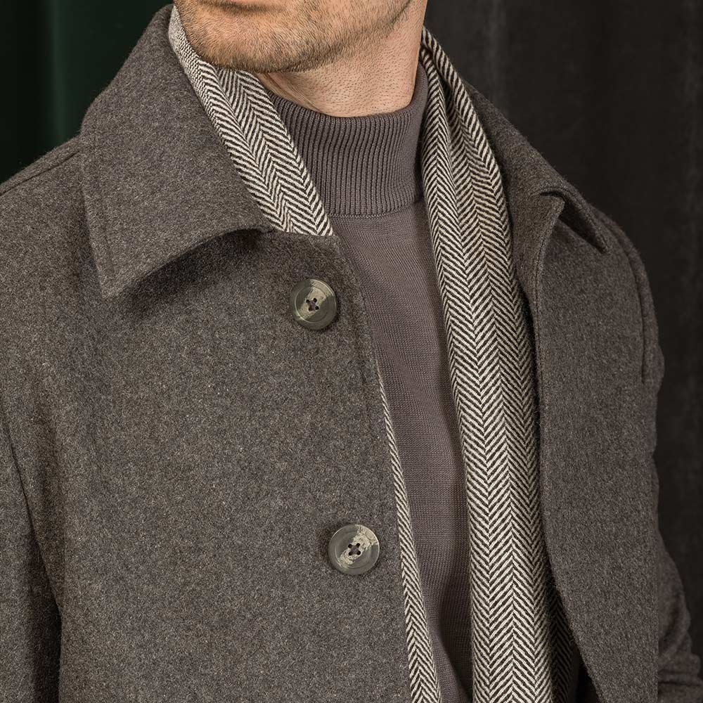 Men's Half Coat (BL-129|MCT)