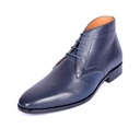 Blue Polished Leather Boot (UENT-MW-19|MIS/1)