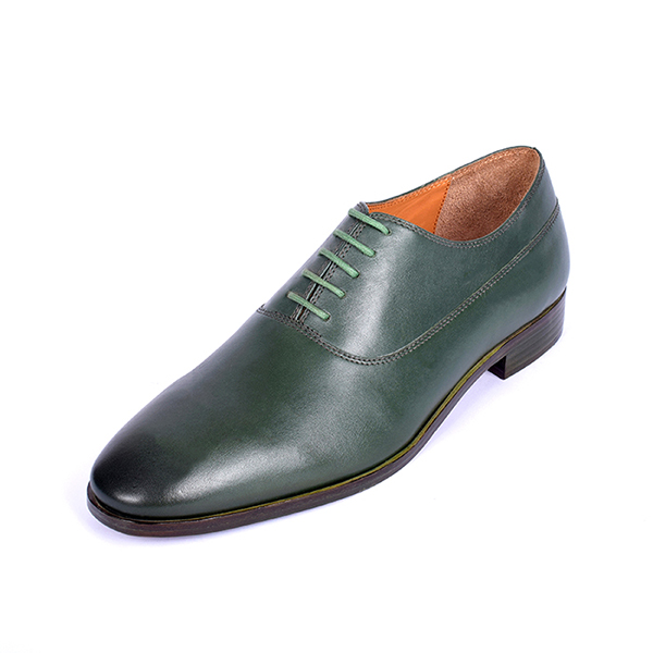 Green Polished Leather Oxford (UENT-MW-21|MIS/1)