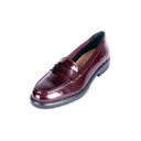 Red Plain Patent Leather Loafer (PAK-SER-1|MIS/1)