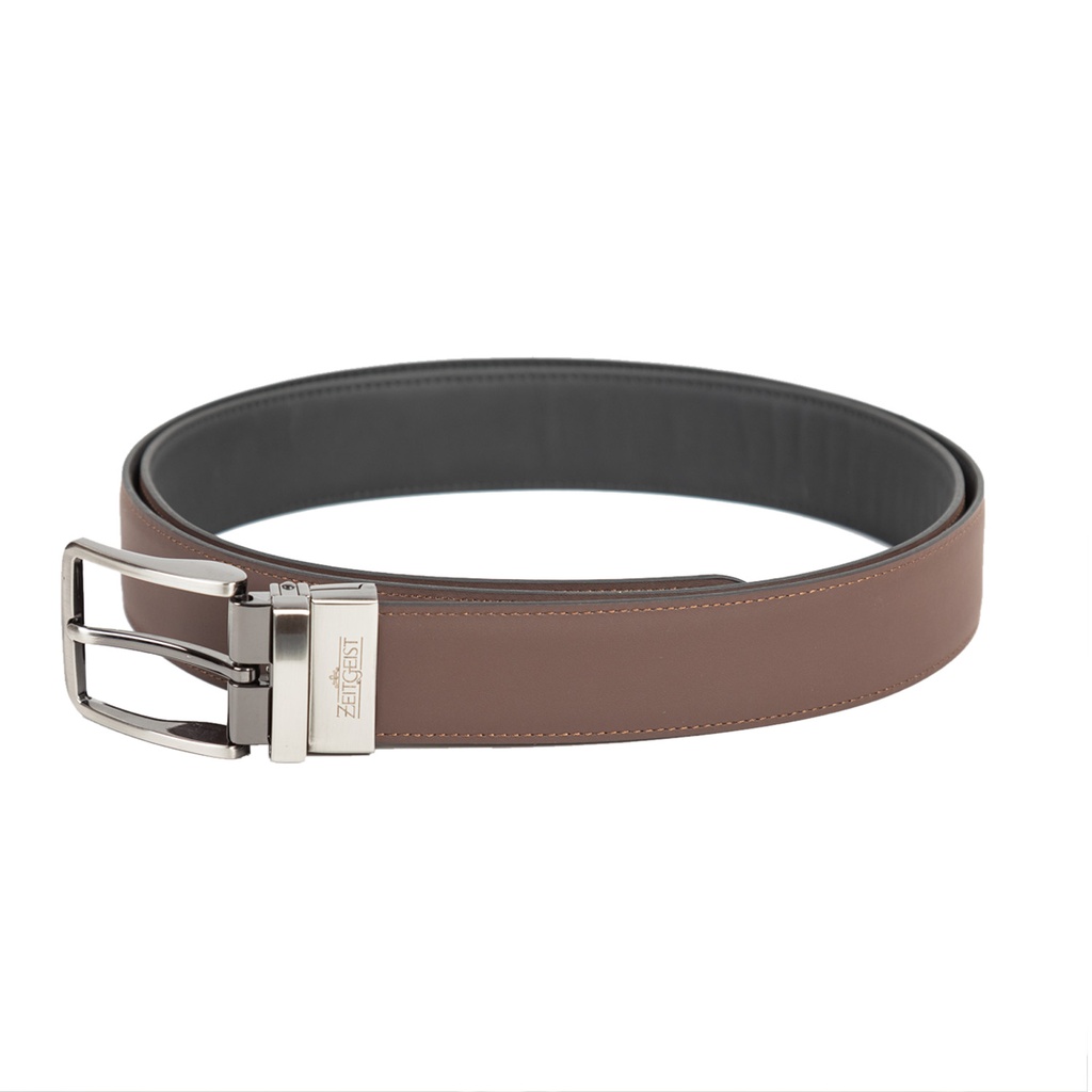 Men's Reversible Leather Belt (ZAL-10|MAT)