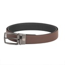 Men's Reversible Leather Belt (ZAL-11|MAT)